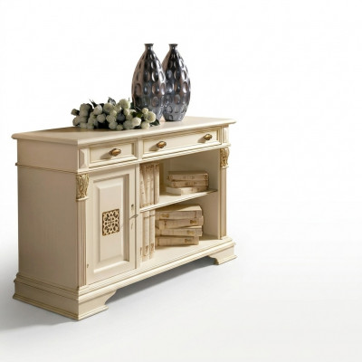 Italiaanse designmeubelen Antiek - Houten bar dressoir kast commode