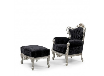 Elegante fauteuil bank bank bankbank fauteuil barok rococo luxe