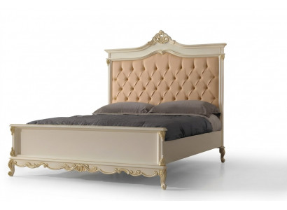Bed Chesterfield Design Luxury Hotel Beds Solid Wood 180x200 Bedroom Italy Furniture