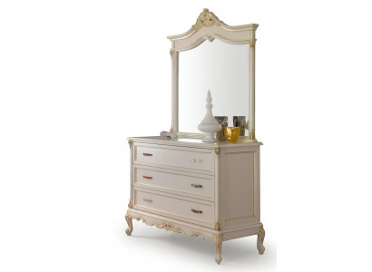 Slaapkamer dressoirkast Klassieke dressoir met spiegel Elegante stijlmeubel