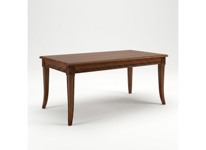 Eettafel tafel groep eetkamer woonkamer hout rococo barok Italië meubels