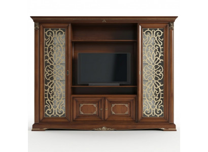 Ontwerper woonkamer tv wandmeubel mediawand tv-meubel tv-kast woonkamer massief hout