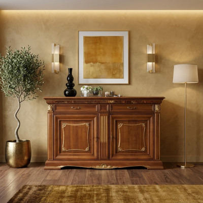 Ladekast Dressoir Woonkamer Barok Dressoir xxl Design Nieuw Massief hout