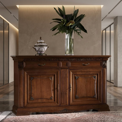 XXL Buffet ladenkast kast Barok Rococo decoratieve dressoir console