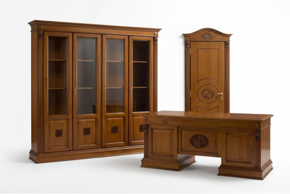 Barok deur + frame Binnendeuren op maat Klassieke houten deuren