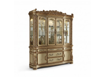Luxury etalage vitrine Vitrine kast Glas Antieke stijl Barok Rococo