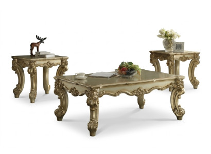 Edele design salontafel bijzettafel bank woonkamertafel barok
