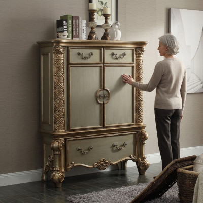Buffet ladekast Valencia kast barok rococo dressoir console goud hout nieuw
