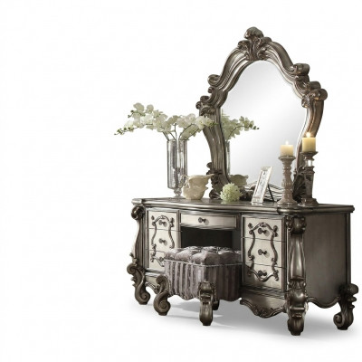 Klassieke kaptafel spiegel luxe console ladekast slaapkamer barok nieuw