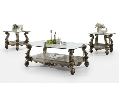 Edel ontwerp salontafel bijzettafel bank decoratie woonkamer tafel barok