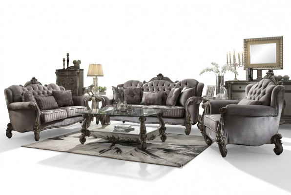 Ontwerp 3-zits Relax Club bank Lounge bank Textiel gestoffeerde bankstof