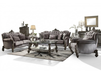 Ontwerp 3-zits Relax Club bank Lounge bank Textiel gestoffeerde bankstof