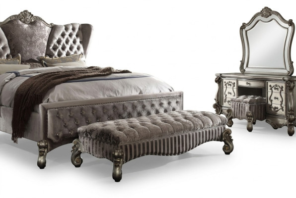 Ontwerper poef leer textiel luxe Chesterfield voetenbank Ottomaanse Chesterfield