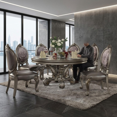 Ontwerp houten tafel Ronde eettafel Ronde eettafels 150cm Luxe klasse Woonkamer