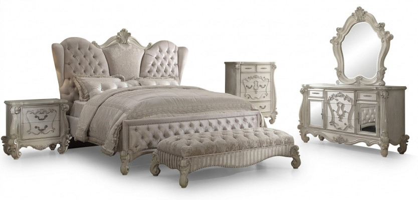 Schminktafel Spiegel Krukje Dressoir Slaapkamer Commode 3-delig nieuw Barok Rococo