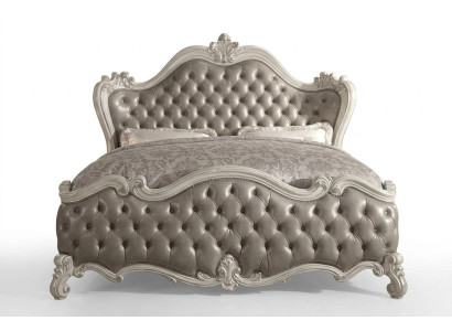 Ontwerper bed slaapkamer bedden lederen hotel gestoffeerde Chesterfield nieuw.