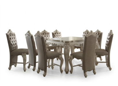 Koninklijke eetkamerset Rechthoekige eettafel met x8 stoelen Barok Rococo meubels