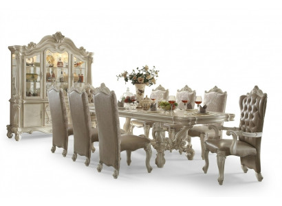 Barokstijl eetkamer set Luxe eettafel 8 stoelen Dressoir Spiegel