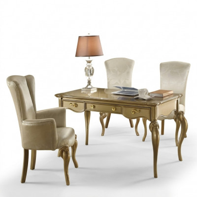 Schrijftafel Kantoor Tafel Klassieke Designer Kantoor Tafels Rococo Barok Nieuw