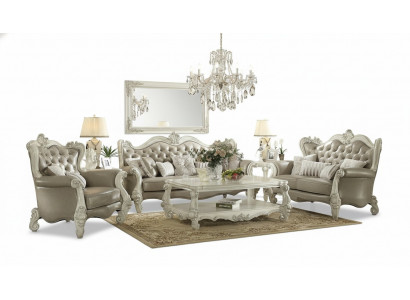 Sofaset 3+2 zits Set Design Bank Bekleding Decor Banken Bank Luxe