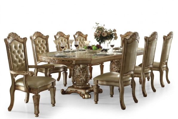 Barok Antieke Stijl Eettafel Tafel Echt Hout Klassieke Designer Tafels Rococo