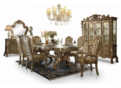 Klassieke luxe tafel Houten tafels Rococo barok decor Antieke stijl Eet Woon