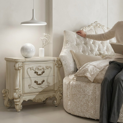 Ontwerp nachtkastje bijzettafel console tafels meubels hout barok rococo nieuw