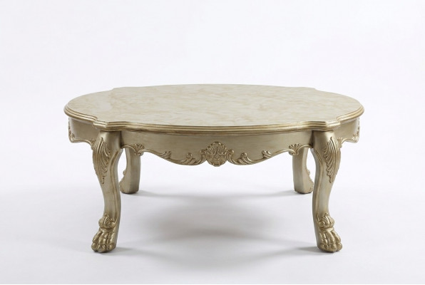 Klassieke tafel Salontafel Bijzettafel Bank Ontwerp Woonkamer Barok