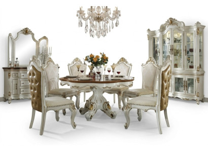 Ontwerp houten tafel Ronde eettafel Ronde eettafels Luxe klasse