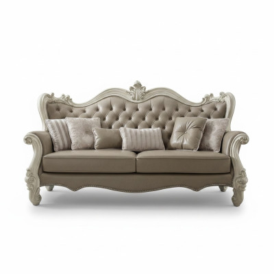 Dries zits 3 zits Relaxbanken Loungesofa Lederbekleding Bankstof