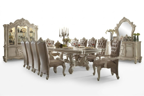 Hoogwaardige meubels Eettafel Tafel xxl Villa Tafels 305cm xxl Hout Barok