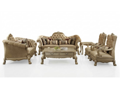 Bankstel 3+2+1 zitsbank set bank bekleding bank decoratieve bank luxe