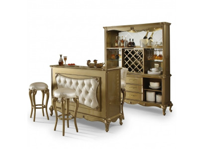 Moderne Barganitur Designer Chesterfield Bartisch mit 2x Barhocker Komplettes Set 3 tlg.   Moderne Barganituur ontwerperChesterfield-barto van met 2x barkrukken Compleet set 3-delig.
