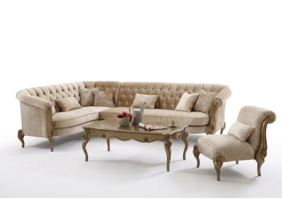 Eckbank L-vorm Bank Bank Ontwerp Banken Bekleding Textiel Bankstel Houten Bankstellen