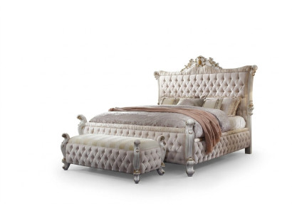 Chesterfield bed Gestoffeerde bedden Slaapkamer Decoratief echtelijk bed Bedden
