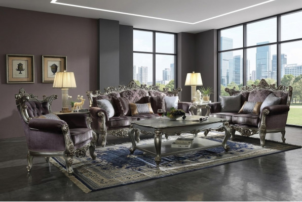 Sofaset 3+2 zits Klassieke woonkamerbank banken Barok