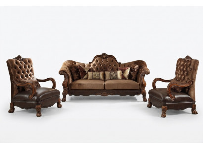 Bankstel Compleet Set Woonkamer Garnituren 3+1 Zits Bankbekleding
