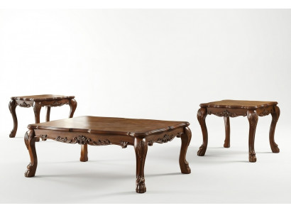 Klassieke tafel Salontafel Barok Bijzettafel Sofa Design Woonkamer