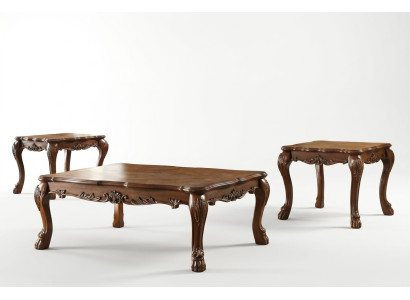 Klassieke tafel Salontafel Barok Bijzettafel Sofa Design Woonkamer