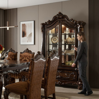 Vitrine kast Vitrines Woonkamer kasten Show design Rococo Barok