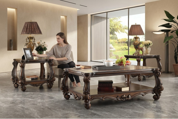 Designer Klassieke salontafel bijzettafel bank woonkamertafel