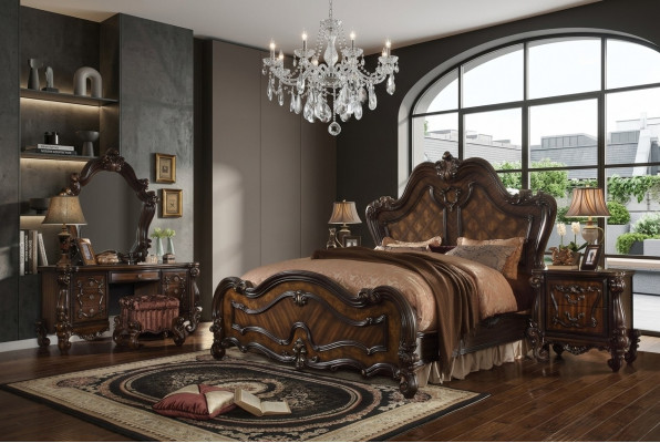 Chesterfield tweepersoonsbed bed ontwerp huwelijksbed luxe bedden barok antieke stijl