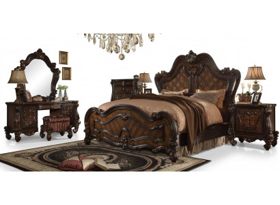 Chesterfield tweepersoonsbed bed ontwerp huwelijksbed luxe bedden barok antieke stijl