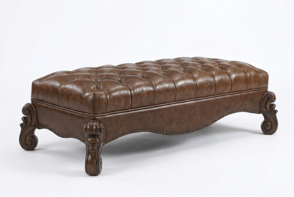 Chaise longue Antieke Stijl Bank Ligbank Lig Ligstoel Chaise Leer Barok Rococo Nieuw