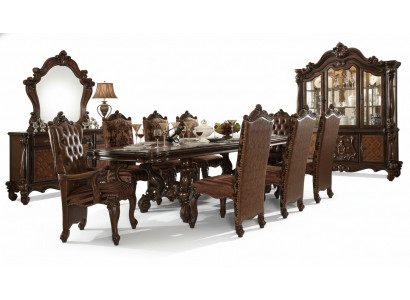 Koninklijke eettafel Tafel Hout Luxe Tafels Rococo Barok Stijl Eetkamer
