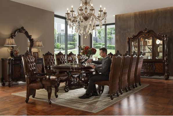 Eettafel Tafel Groep Eetkamer Woonkamer Hout Barok Rococo Tafels