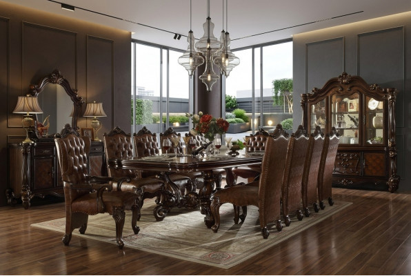 Eettafel Tafel Groep Eetkamer Woonkamer Hout Barok Rococo Tafels