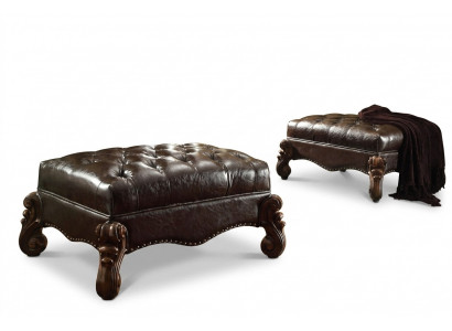 Voetenbank Kruk Gestoffeerde kruk Zithocker Ottomaanse kruk Chesterfield kruk Barok