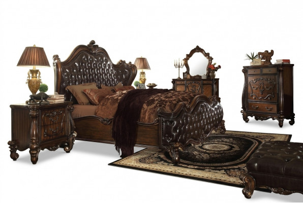 Ontwerp bed dubbele luxe decor slaapkamer bedden leer hotel 180x200cm
