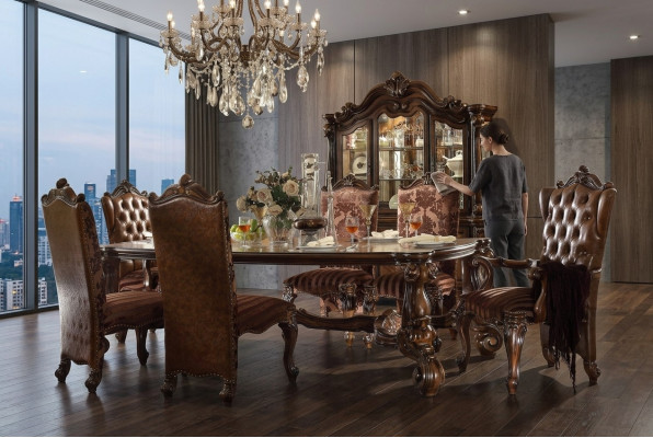 Koninklijke eettafel Tafel Hout Tafels Klassieke barok Rococo Eetkamer